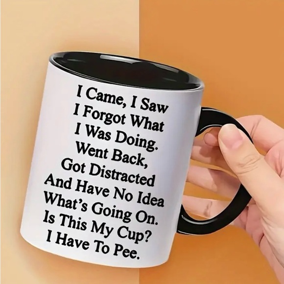 SARCASTIC COFFEE MUG “I CAME I SAW…” DOUBLE SIDED DISHWASHER/MICROWAVE SAFE - Picture 10 of 12